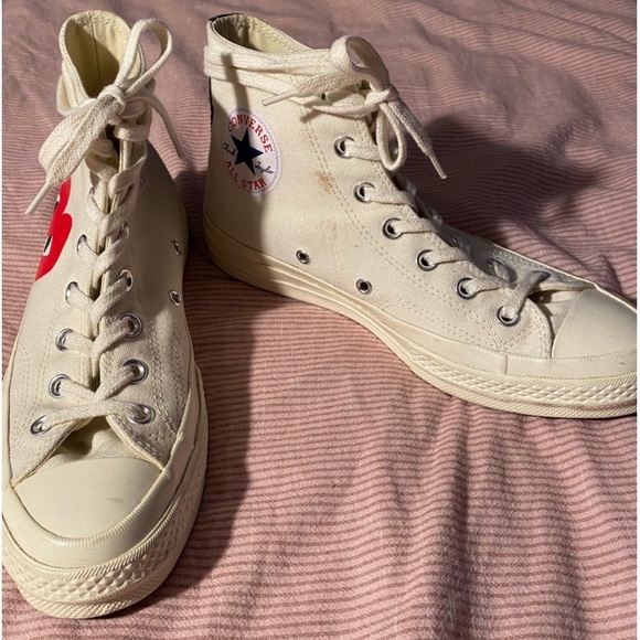 Converse Chuck Taylor Hidden Heart X Comme Des Garcons Play - Picture 5 of 11